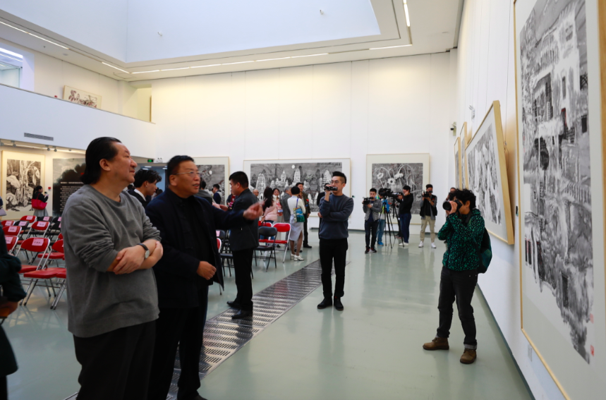 校友快讯笔歌墨韵陈其和画展在中国国家画院美术馆开幕